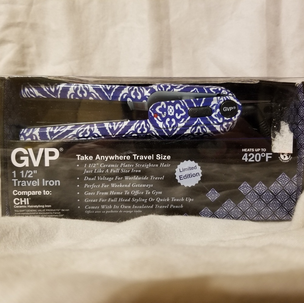 Travel flat iron NIB